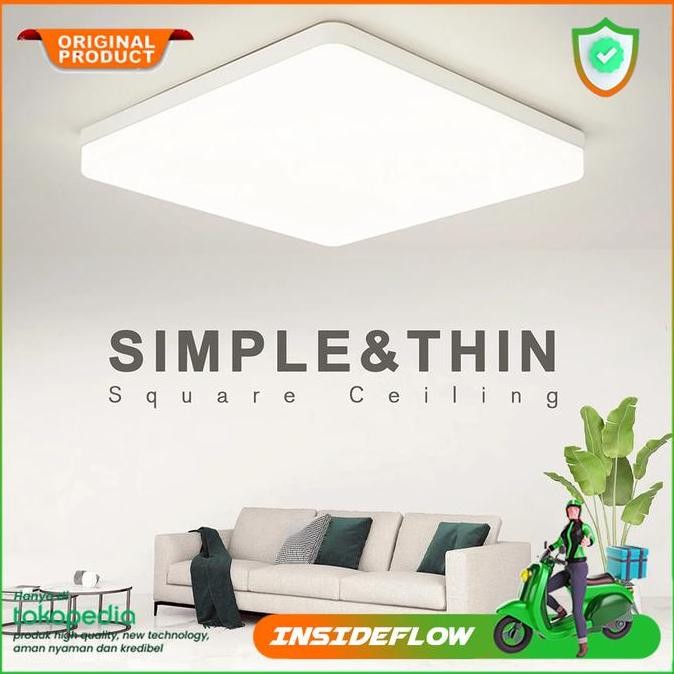 PROMO Lampu LED Plafon Rumah Minimalis Kotak Square Ceiling Light