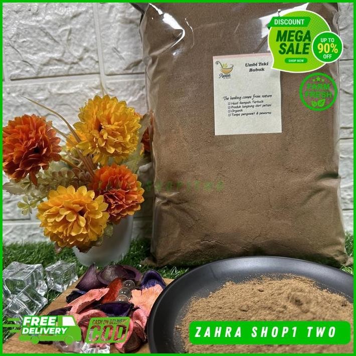 

UMBI TEKI BUBUK BERAT BERSIH PRODUK 500 GRAM BEST SELLER
