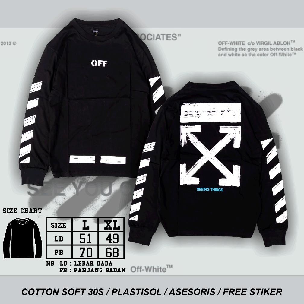 Promo Kaos Lengan Panjang Pria Distro