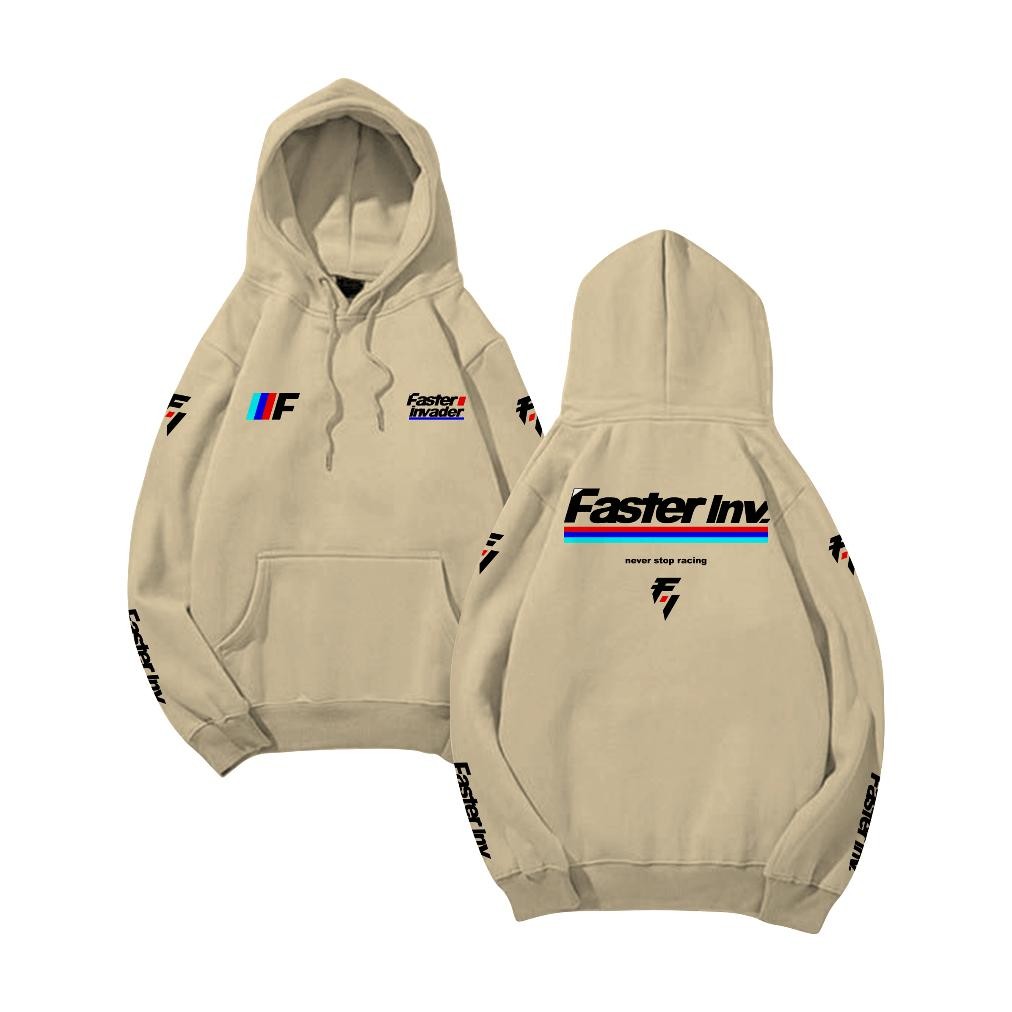 Promo Faster Invader Hoodie Racing Distro Keren Bayar Di Tempat Jumper Racing Pria Distro