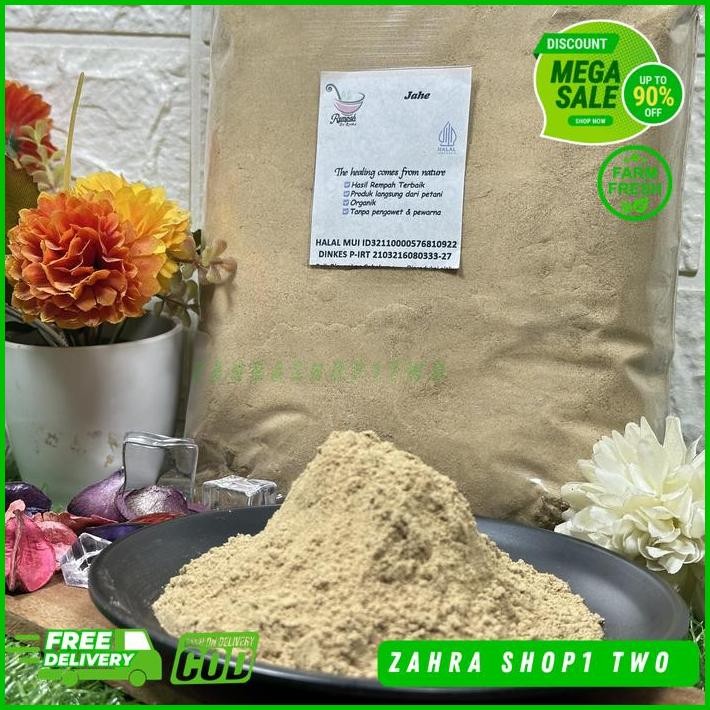 

JAHE BUBUK BERAT BERSIH PRODUK 500 GRAMS KUALITAS TERBAIK