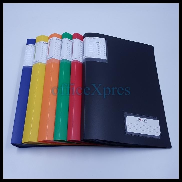 

MAP PLASTIK / CLEAR HOLDER / FILE DOKUMEN KEEPER F4 FOLIO 80 100 LEMBAR HOMBO