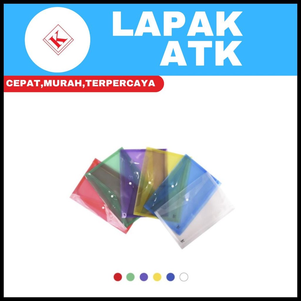 

FOLDER ONE MAP PLASTIK KANCING (1LUSIN) ++