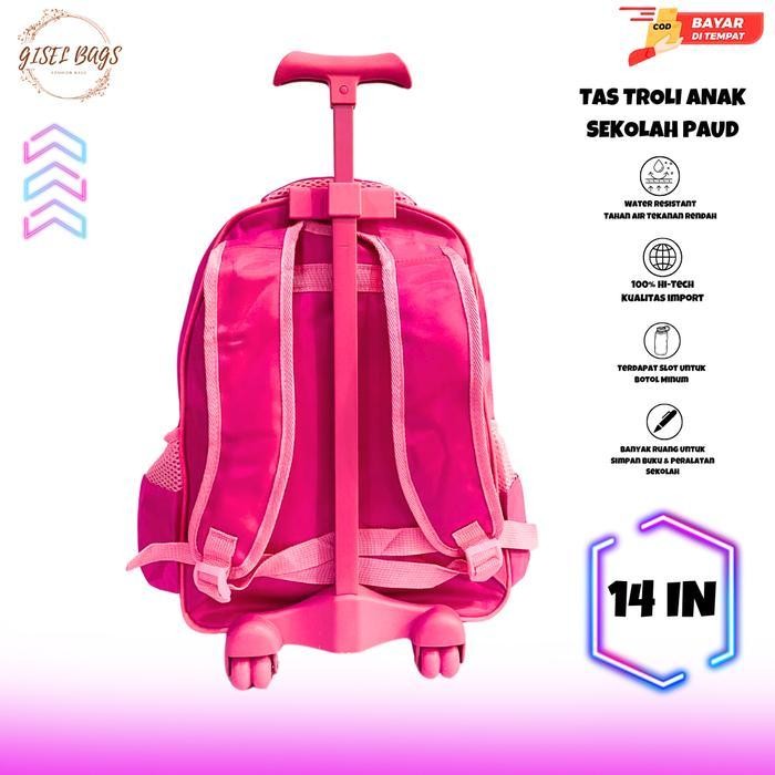 PREMIUM (READY) terjamin tas koper anak perempuan tk frozen terlaris