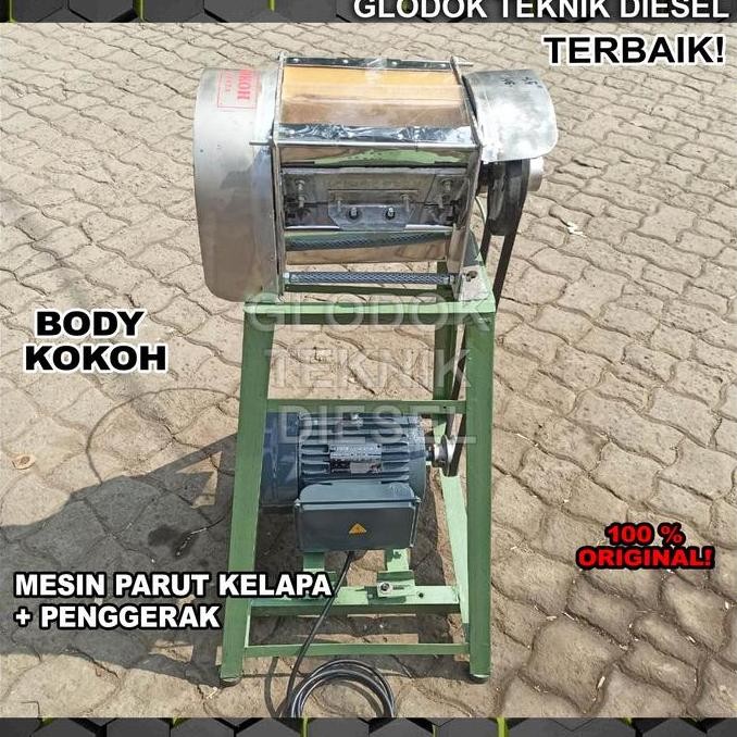 Parutan Kelapa + Mesin Gx 160 + Rangka Parut Kelapa Kualitas Terbaik Harga Termurah