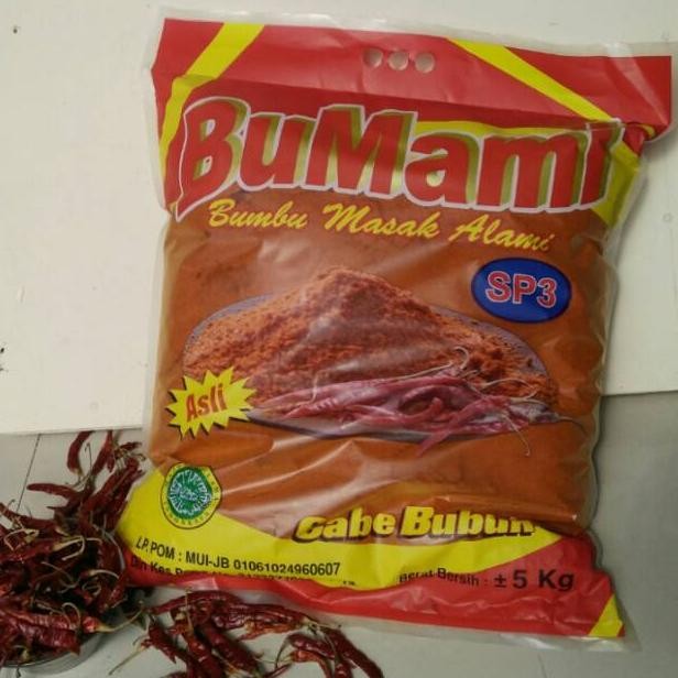 

5 Kg SP3 Halus BuMami Cabe Bubuk