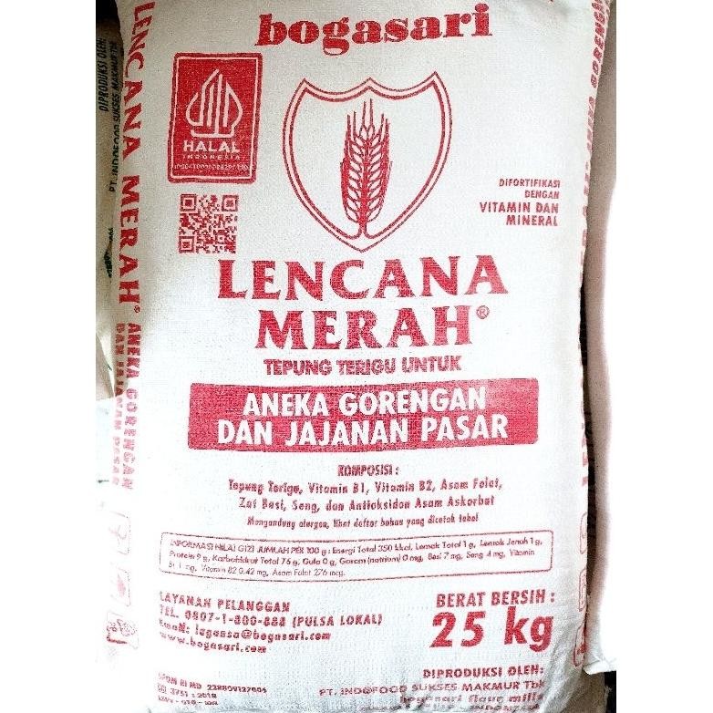 

Terigu Lencana Merah 25 kg, Bogasari SV13