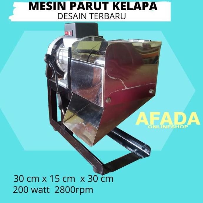 Mesin Parut Parutan Kelapa Jahe Listrik Kualitas Terbaik Harga Termurah