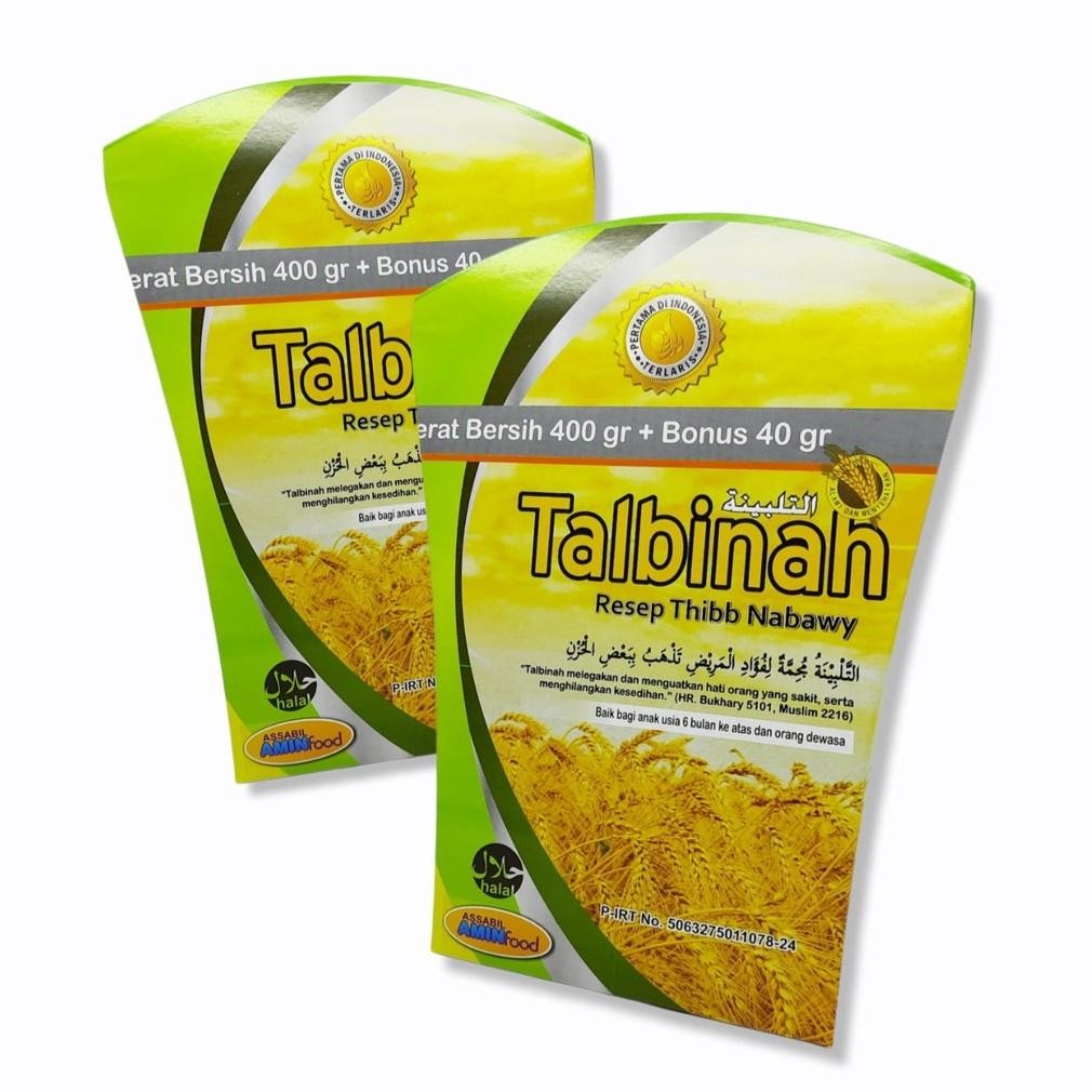 

Talbinah Tepung Gandum Whole Wheat Obat Asam Lambung 440gr SV13