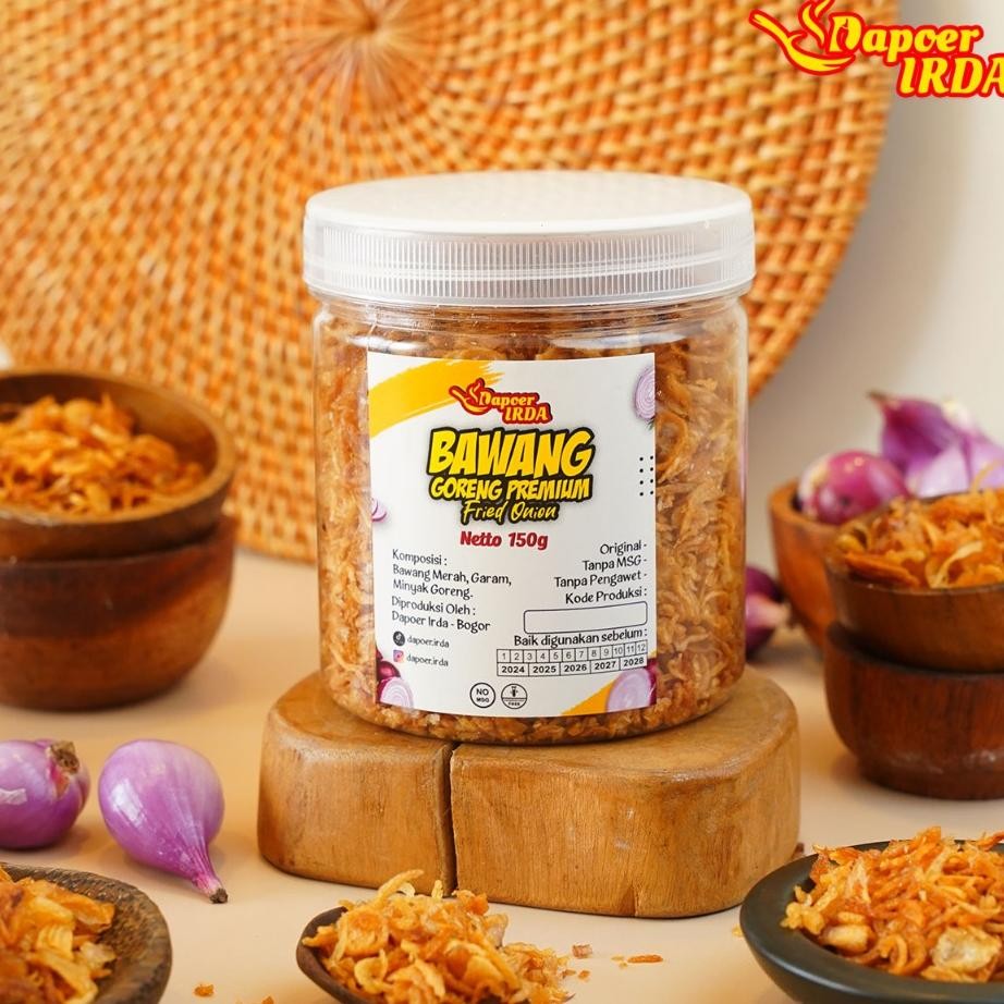 

Dapoer I Bawang Goreng Tanpa Tepung 150Grm 80Grm