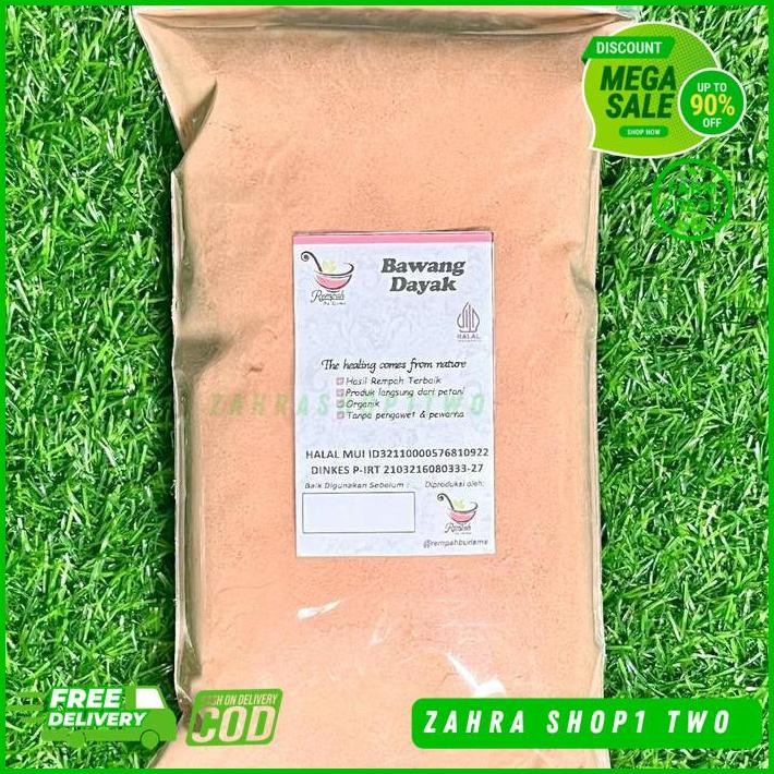 

BAWANG DAYAK BUBUK BERAT 50 GRAM - REMPAH BU RISMA BEST SELLER
