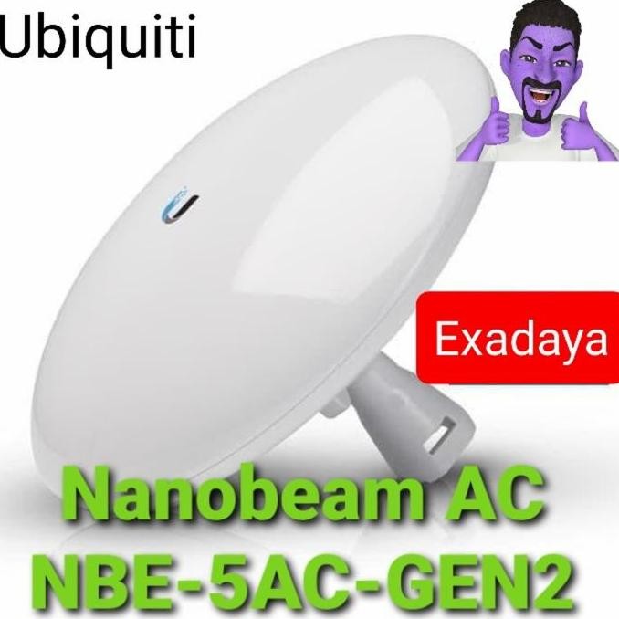 Ubiquiti Nbe-5Ac-Gen2 Nanobeam Ac Gen2 Airmax Ac Cpe New Stok