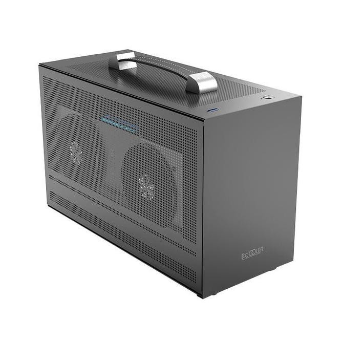 TERBARU - Casing PcCooler MINI I100G PRO Mesh Grey - iTX Case PC Cooler i100G