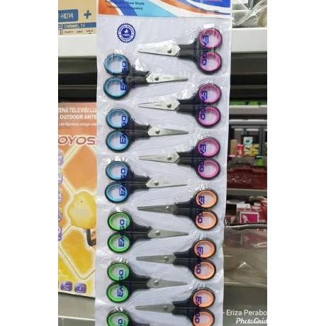 

12 Pcs Gunting Kecil Merk Emo Berkualitas