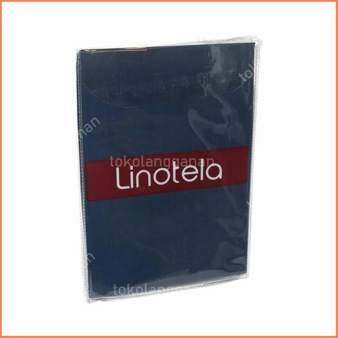 Linotela Sarung Bantal 58x86 Cm - Biru
