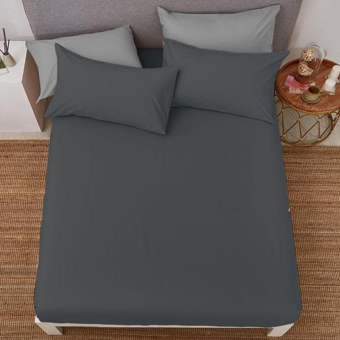 Informa - Linotela 7X102 Cm Sarung Guling - Hitam