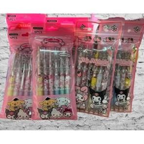 

CR - PENA SANRIO 1 PACK ISI 6 PCS KARAKTER SANRIO KUROMI TERLARIS