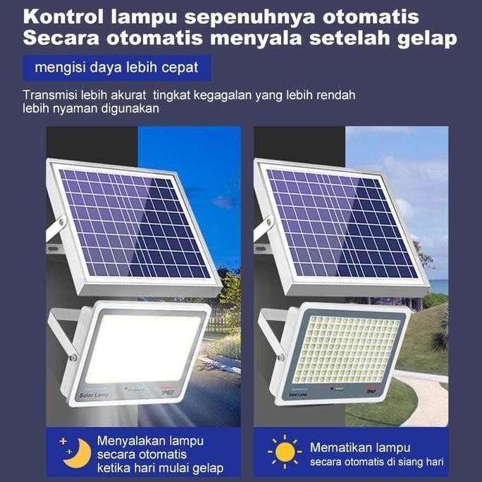 ready solar lampu  2000W Lampu tenaga matahari  Lampu led surya Solar cell Lampu outdoor Super teran