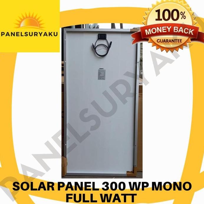 SOLAR PANEL SURYA SOLAR CELL MODULE 300 WP 300 WATT MONO MAYSUN PROMO