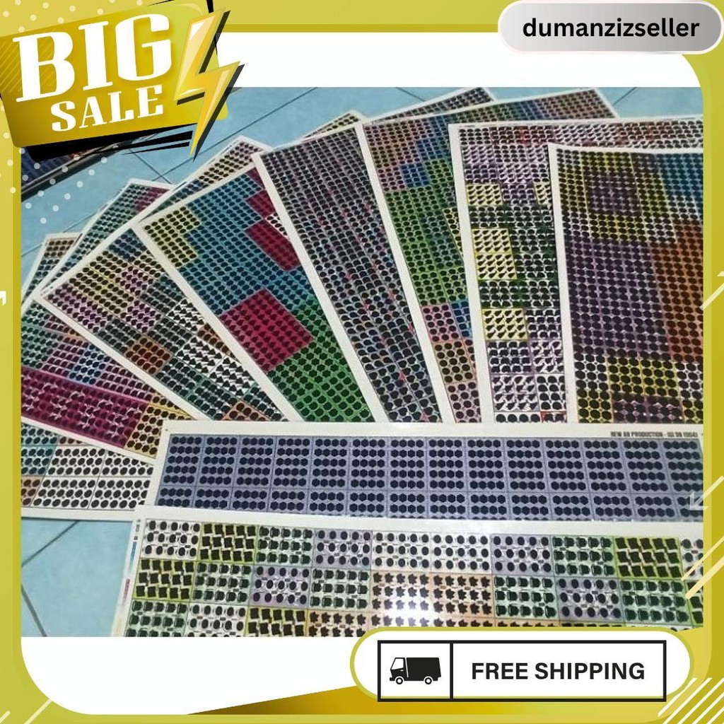 

Gosok Bom 15 16 18 20 Titik Motif Campur 40Rb Dpt 17 Lembar Flash Sale