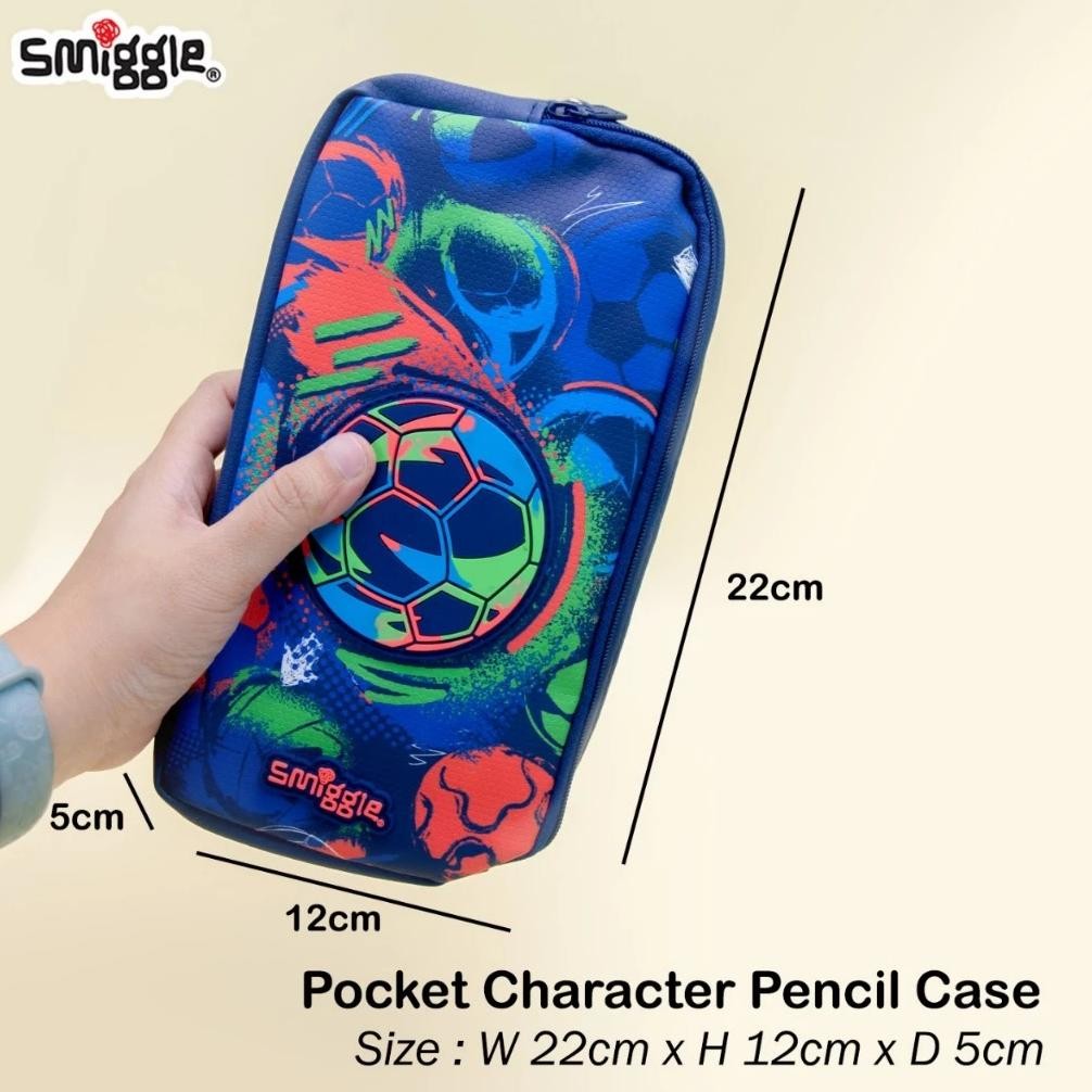 

JH8 SMIGGLE BETTER TOGETHER Pocket Character Pencil Case 0998 - 09131
