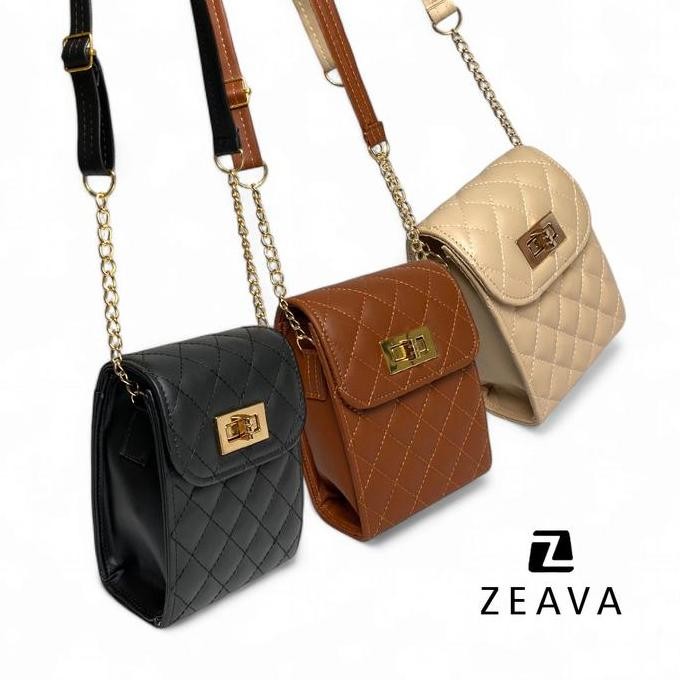 Pocket Bag - Tas Selempang Wanita Hp - Tas Multifungsi -Tas Selempang Mini Cewek Slingbag Canvas Kan