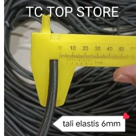 

JH8 Tali Elastis 6mm / Tali string bulat 6mm / Tali Karet 6 mm Panjang per 10 meter