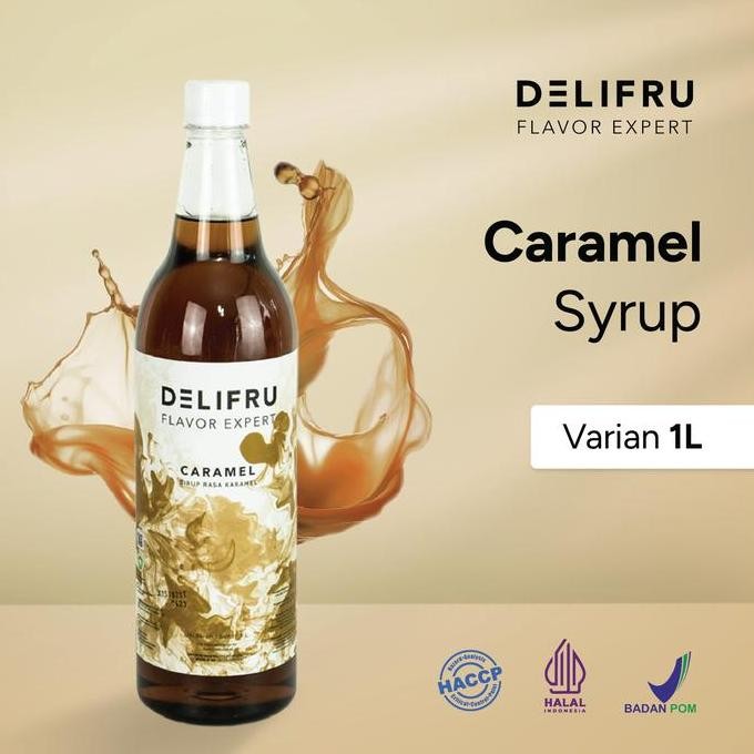 

Caramel Syrup Delifru 1 Liter - Sirup Karamel Premium