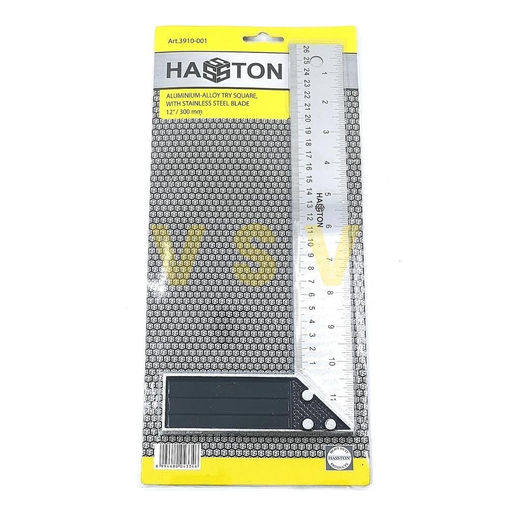 

JH8 HASSTON Siku tukang 12" 3910-001/ Carpenter square / Penggaris siku