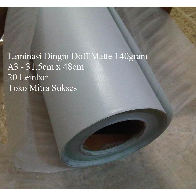 

JH8 Laminasi Dingin Doff Matte A3+