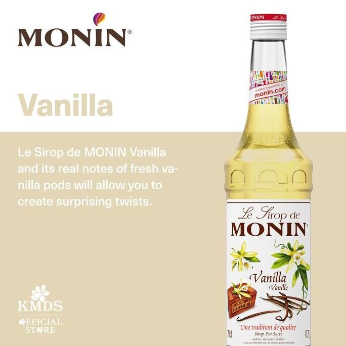 

Monin Vanilla Syrup 70 Cl 700 Ml