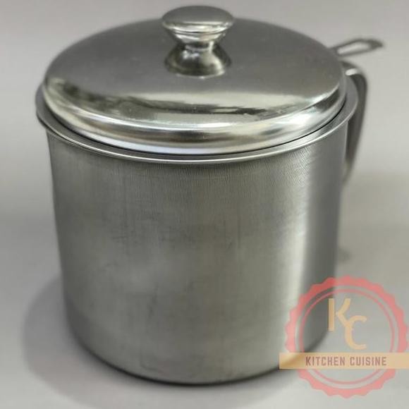 Oil Pot Stainless Steel Tempat Minyak Stainless