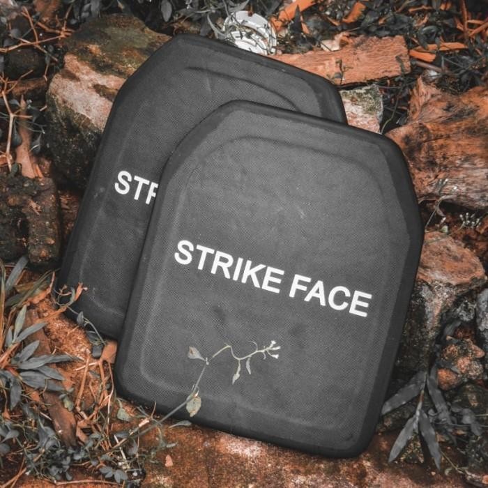 Plat / Plate Bodyvest Satgas Standar Tni Plat Kevlar Level 4 Strike Face Balistik Body Vest Untuk Ro