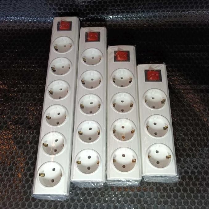 Stop Kontak Extension Broco 3 4 5 6 Lubang Saklar Tanpa Kabel