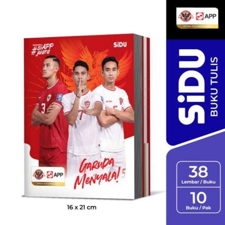 

JH8 1 Pak Buku Tulis Sidu Sinar Dunia 38 Lembar Spesial Edisi Marvel dan Princess 1 pak Isi 10 Buku