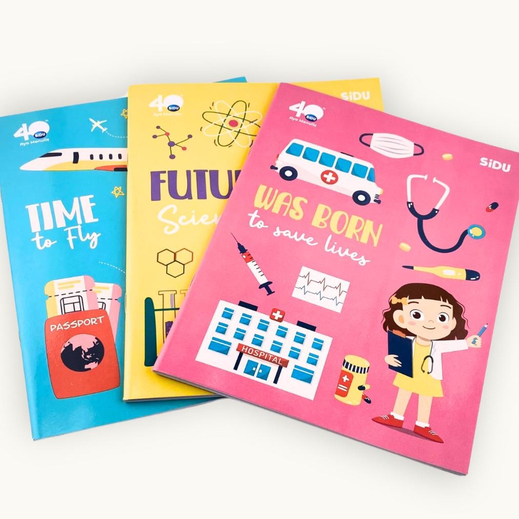 

JH8 Buku Tulis Sekolah SIDU 32 Lembar Isi 10 per Pack