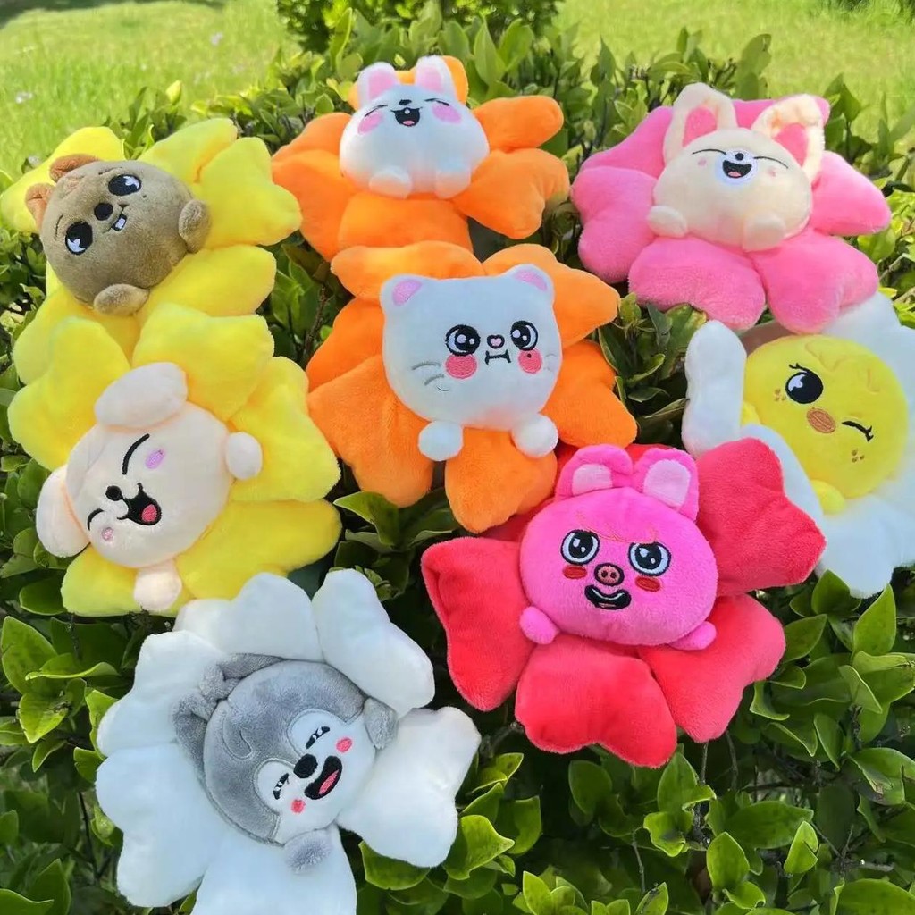 

PROMO MURAH!! New Straykids pop-up same style doll skzoo flower pencil case, daily and weekly pop-up cute peripheral children's toys