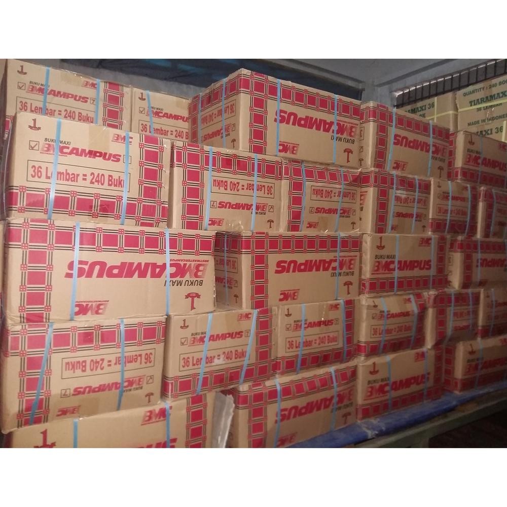 

JH8 Buku Tulis BM Campus BESAR / Campus BMC 36 Lembar (10 buku)