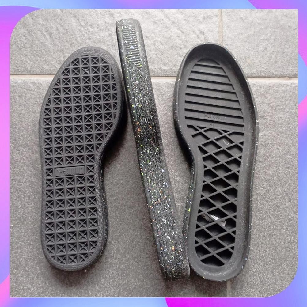 TERMURAH Outsole Sepatu Sneakers Outsol PU'UM Black Sol Siap kirim