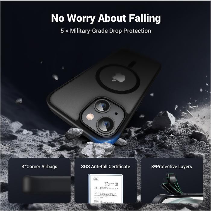 [ Terlaris ] Ugreen Case Magsafe Wireless Charging Iphone 14 15 16 Pro Max Plus Magnetic Original 10