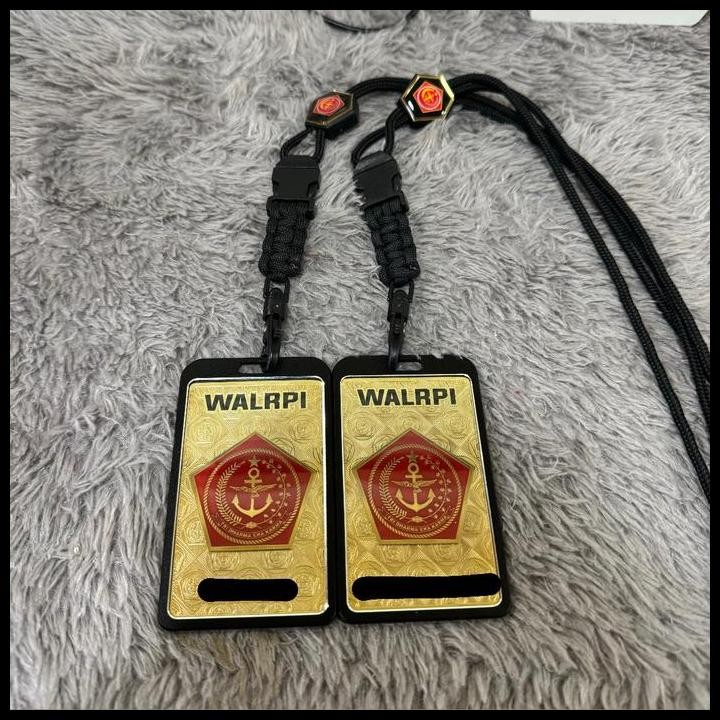 

Terlaris Tactical Lanyard Badge Holder (Custom) - Satu Paket Good Quality