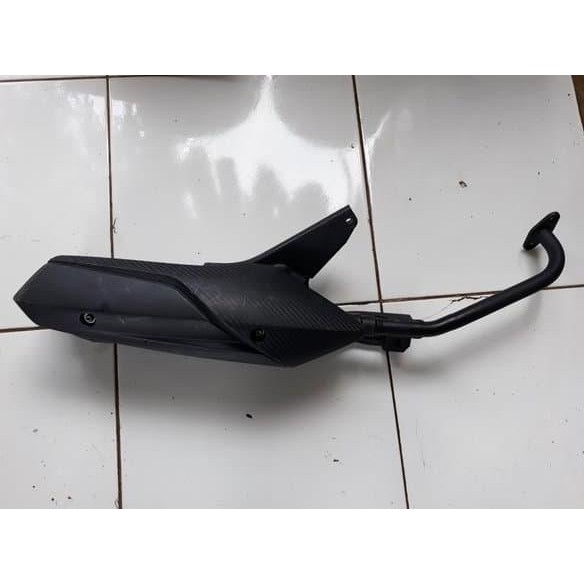 knalpot fino 125 standar second original bawaan motor terlaris