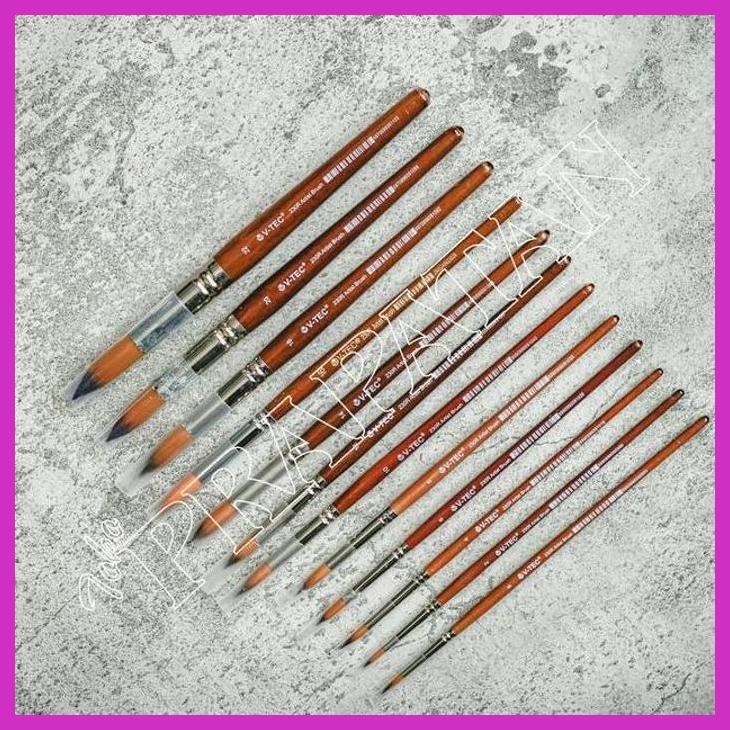 

( SEKOLAH / LUKIS ) READY KUAS LUKIS V-TEC 230R ROUND PER PC / V-TEC ROUND PAINT BRUSH (SENI / MENGGAMBAR / ART / KERAJINAN ) PRIVASI AMAN