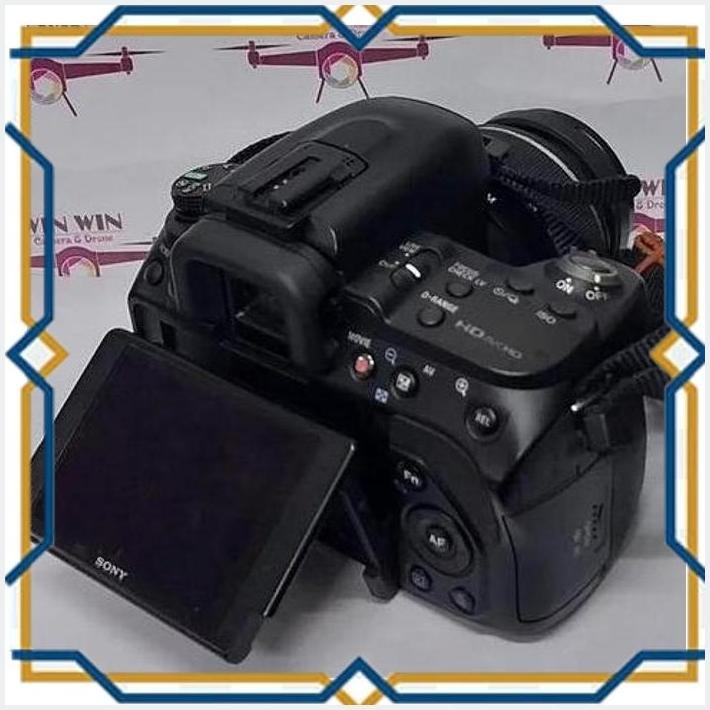 [WIN] KAMERA CAMERA DSLR SONY A58 LENSA KIT SONY 18-55 SAM II