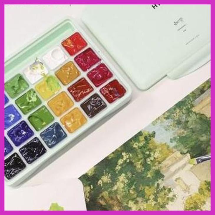 

( SEKOLAH / LUKIS ) DISCOUNT MIYA HIMI GOUACHE 24 WARNA 30ML (SENI / MENGGAMBAR / ART / KERAJINAN ) PRIVASI AMAN