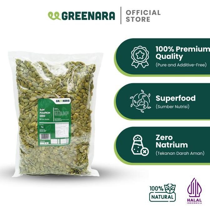 

Biji Labu Mentah 1Kg / Raw Pumpkin Seed