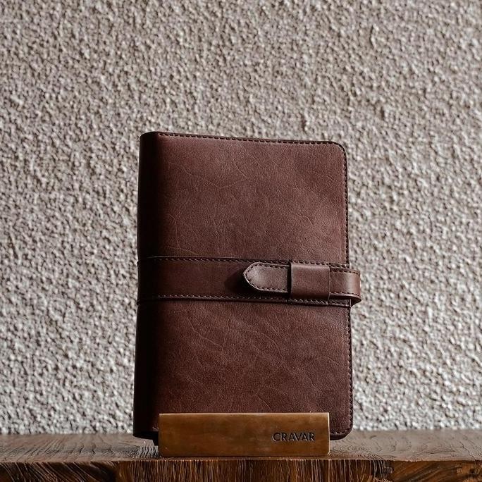 

M+ Travel Notebook Cover/Fox - A5 Size, Example : Leuchtturm1917