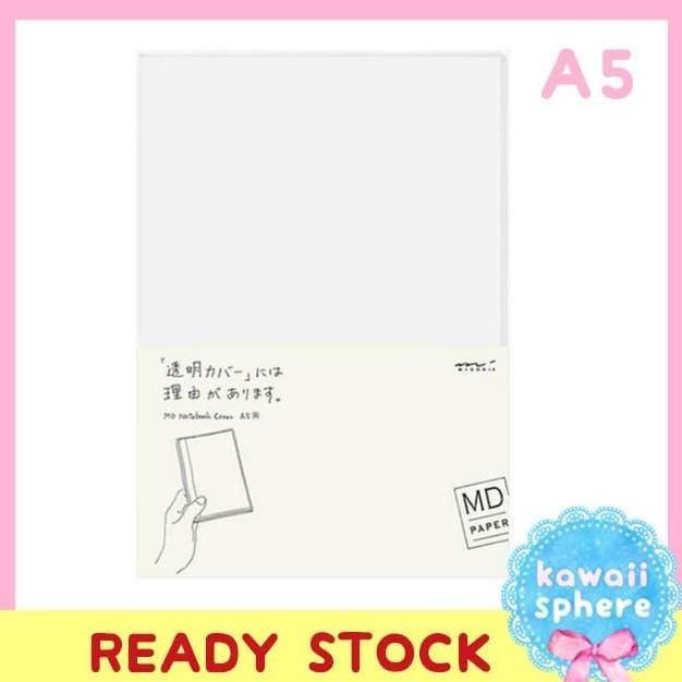 

Midori Md Notebook A5 | Cover Transparent | Ready Stock