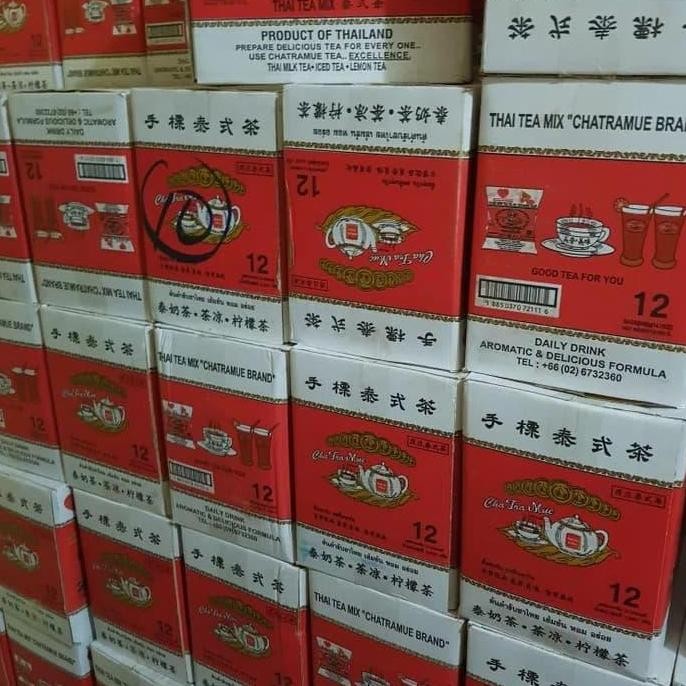 

Thai Tea Bpom 12 Pcs