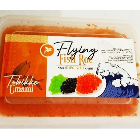 

Tobiko Telur Ikan Terbang | Caviar | Sushi 500Gr